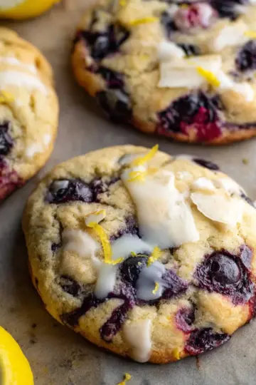 Lemon Blueberry Cookies