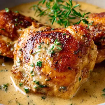 Creamy French Mustard Chicken