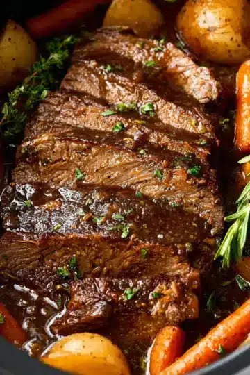 Crock Pot Roast (with Gravy!)