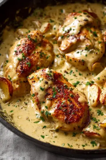 Creamy Garlic Chicken
