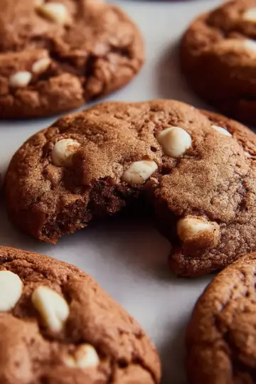 White Chip Chocolate Cookies