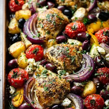 Greek Sheet Pan Chicken