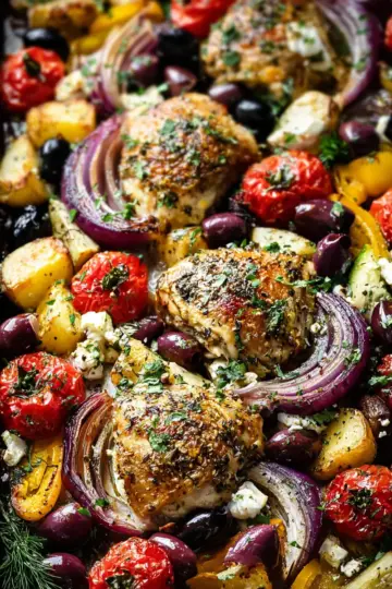 Greek Sheet Pan Chicken