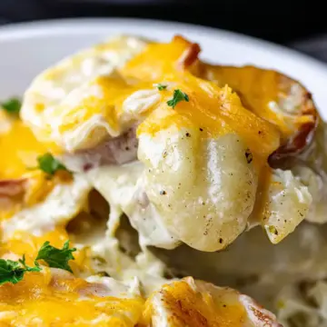 Crockpot Pierogi Casserole