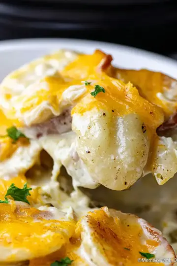 Crockpot Pierogi Casserole