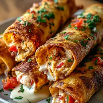 Crispy Crab And Shrimp Queso Taquitos You Can't Resist