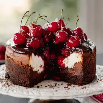 Black Forest Cheesecake