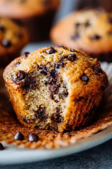 Banana Chocolate Chip Muffins