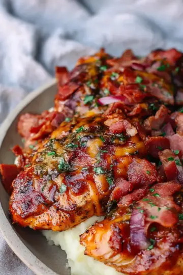 Cowboy BBQ Bacon Cheddar Chicken