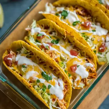 Baked Chicken Tacos Recipe