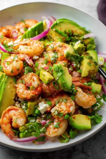 Shrimp Avocado Salad