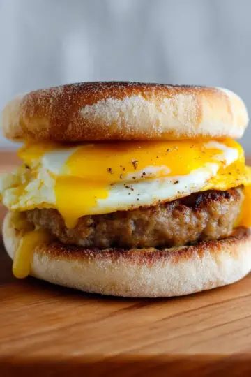 Sausage Egg and Cheese McMuffin
