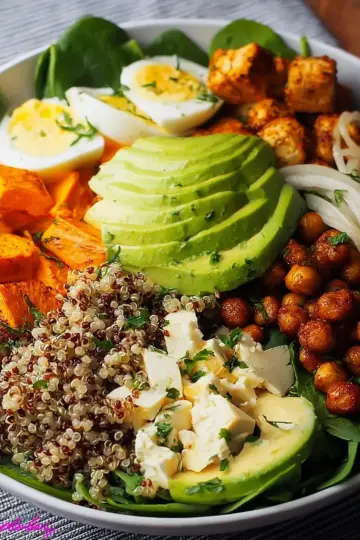High Protein Buddha Bowl Recipe
