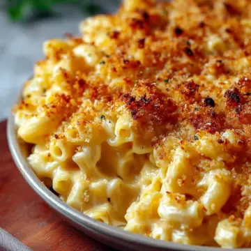 Homemade Baked Mac and Cheese