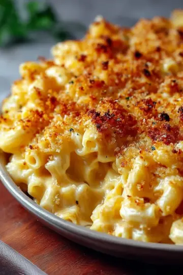 Homemade Baked Mac and Cheese