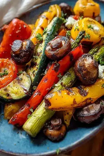 Marinated Grilled Greek Vegetables