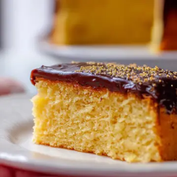 Entenmann’s Copycat Fudge Iced Golden Cake