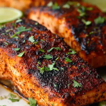 Easy Blackened Salmon Recipe