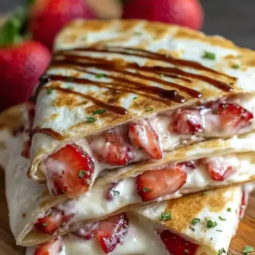 Indulgent Strawberry Cream Cheese Quesadillas: An Incredible 5-Step Recipe