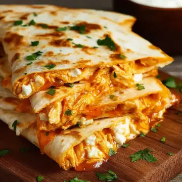 Buffalo Chicken Quesadilla