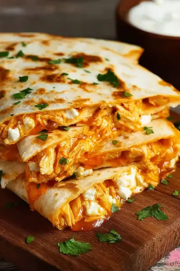 Buffalo Chicken Quesadilla