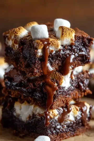 Chocolate Marshmallow Brownies