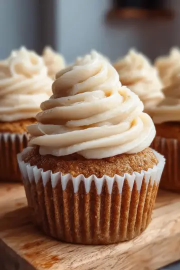 Banana Cupcakes with Cream Cheese Frosting