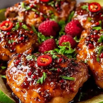 Sweet & Spicy Jalapeño Raspberry Chicken: An Incredible Ultimate Recipe