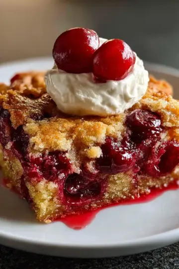 Classic 3-Ingredient Cherry Dump Cake