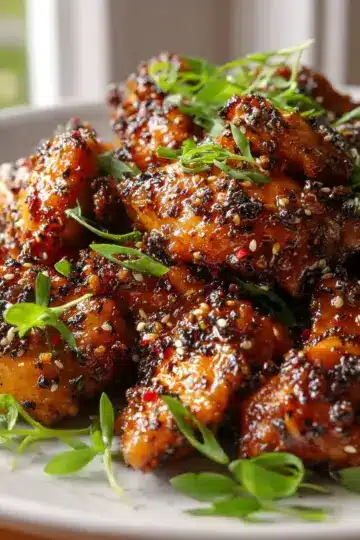 Delicious Garlic Black Pepper Chicken Recipe for Flavor Lovers