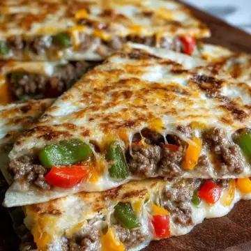 Philly Cheesesteak Quesadillas Recipe