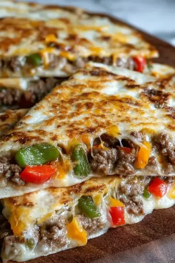 Philly Cheesesteak Quesadillas Recipe