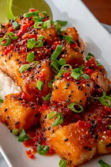 Sweet Bang Bang Salmon with Sweet Chili Sauce