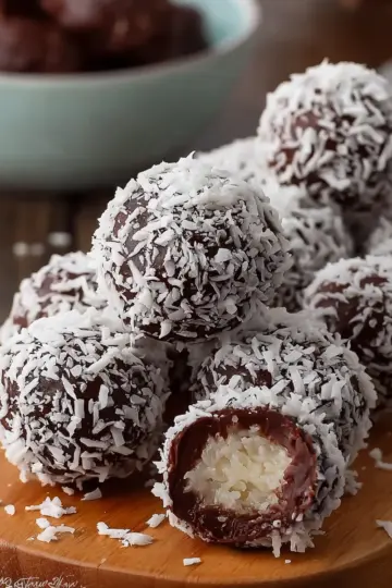 Coconut Chocolate Balls