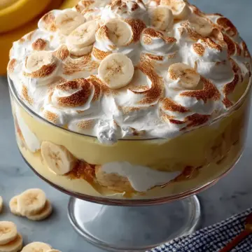 Sweet Old Fashioned Banana Pudding