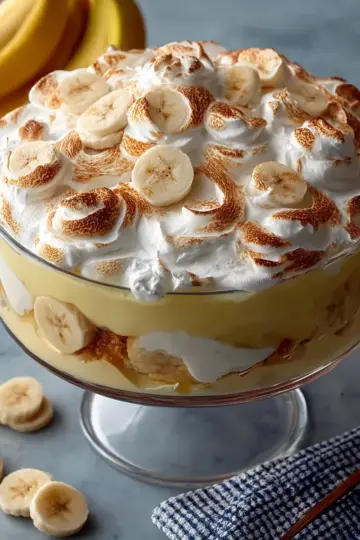 Sweet Old Fashioned Banana Pudding