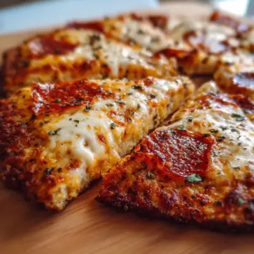 Easy 4-Ingredient Fathead Keto Pizza Crust