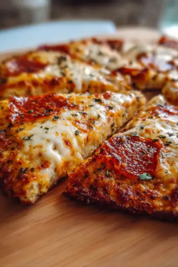 Easy 4-Ingredient Fathead Keto Pizza Crust