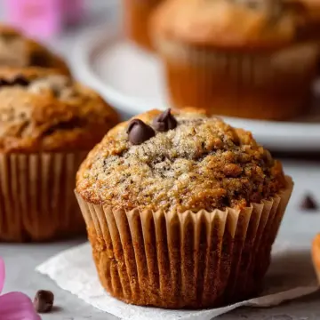 Homemade High Protein Banana Bread Muffins