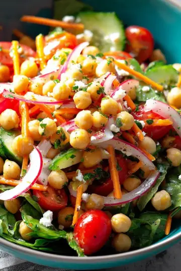 Garden Chickpea Salad
