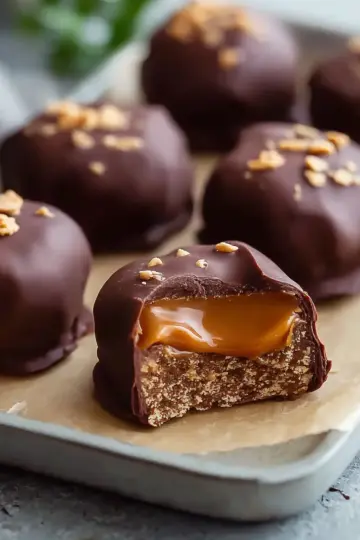 Homemade Peanut Butter Chocolate Bites