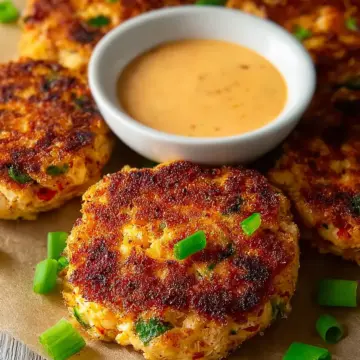 Quick Keto Bang Bang Salmon Cakes