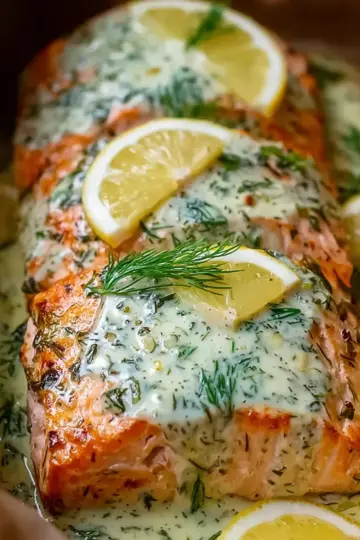 5 Star Baked Salmon In Garlic Dill Sauce: An Incredible Ultimate Recipe