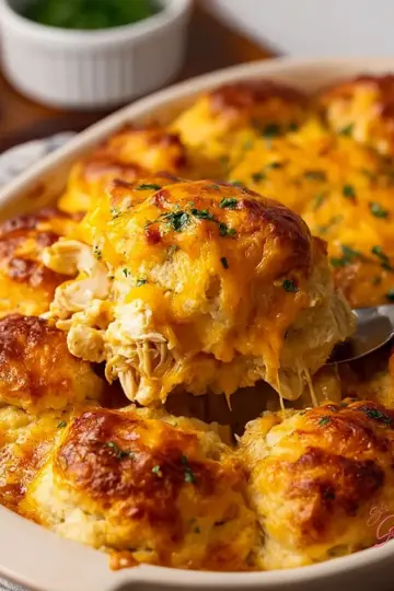 Chicken Bubble Biscuit Bake