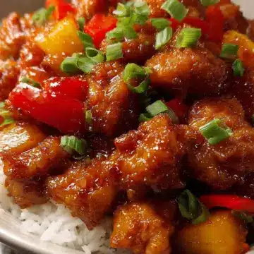 Slow-Cooked Sweet and Sour Chicken