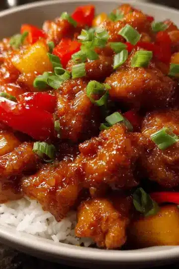 Slow-Cooked Sweet and Sour Chicken