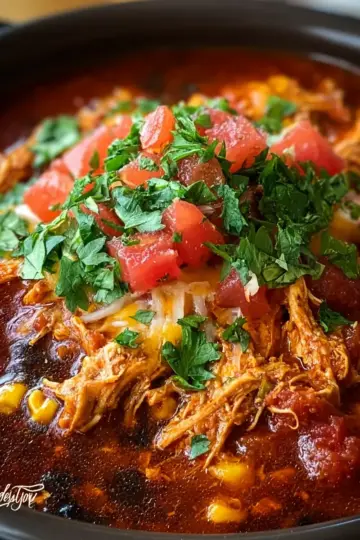 Easy Salsa Chicken Crock Pot