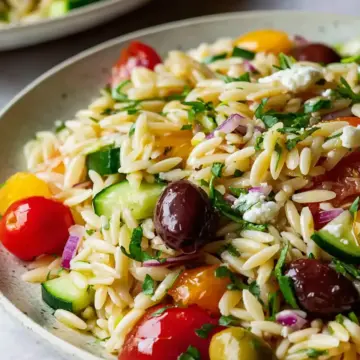 Mediterranean Easter Orzo Salad