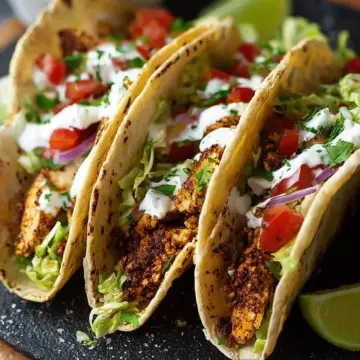 Easy Chicken Tacos