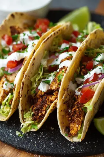 Easy Chicken Tacos